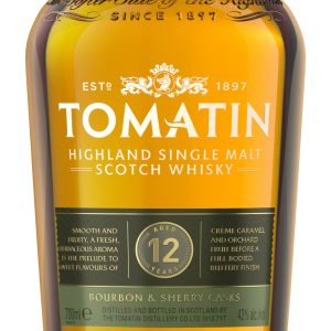 Tomatin 12 Years Single Malt 波本酒桶, 雪莉桶