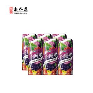 波蜜 – 一日蔬果100%紫色蔬果汁250ml×6支